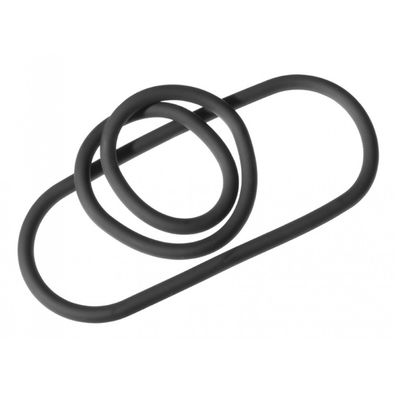 XPlay - PerfectFit Lot 2 cockring silicone Wrap Ring 23cm